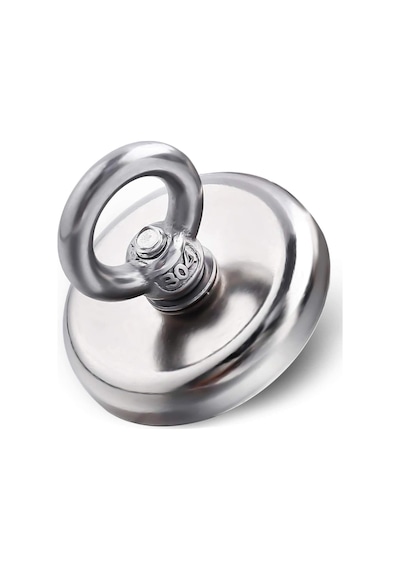 36mm Süper Güçlü Magnet Fishing Neodyum Pot Mıknatıs, Kurtarma Mıknatısı