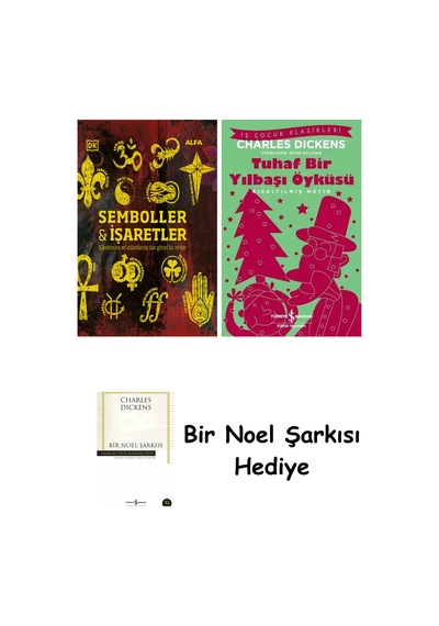 Semboller & İşaretler Ciltli + Tuhaf Bir Yılbaşı Öyküsü + Bir Noel Şarkısı