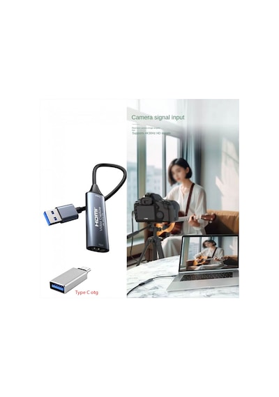Hdmı To Usb 3.0 -type C Capture Kart 4k Hd Video Yakalama Kartı 4k 1080p