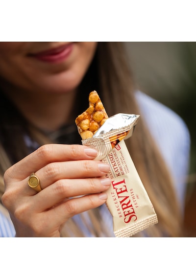 Servet Şekeri Meyveden Fındık Krokan Bar 20g 6'lı Paket