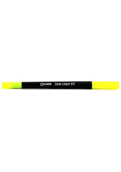 Caretta Twinliner 65-13 Sarı Çift Uçlu Kalem