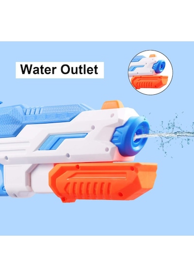 Dev Boy 62 Cm Su Tabancası - 1000 Ml Su Haznesi İle Yazın En Eğlenceli Savaşları Başlasın