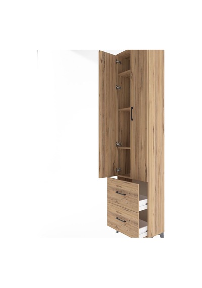 Arges Dolap 4 Raflı 2 Çekmeceli 2 Kapaklı 60x30x243 Çam-çam Çam Arges Dolap 4 Raflı 2 Çekmeceli 2 Kapaklı 60x30x243 Çam-çam Çam