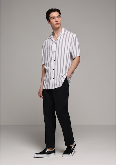 Colin's Colins Regular Fit Orta Bel Düz Paça Erkek Siyah Pantolon Cl1078470 Q1.v2 Blk