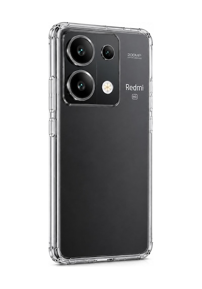 Logis Xiaomi Redmi Note 13 Pro 5g Uyumlu Şeffaf Silikon Kılıf Kamera Korumalı Darbe Emici İnce Esnek Tpu Telefon Koruy
