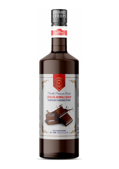 Nish Vanilya,karamel,çikolata Aromalı Şurup 3 X 700 Ml - Pet Şişe