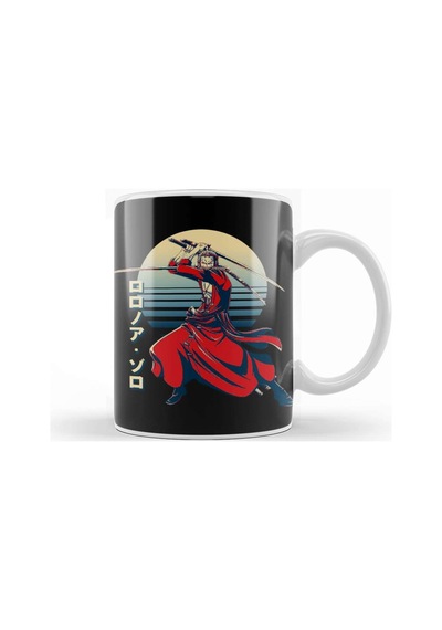 Zoro One Piece Roronoa Zoro 08 Kupa Bardak Porselen Karışık