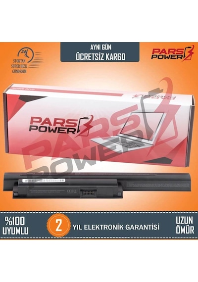 Sony Uyumlu Vaio Vpceh1M9R. Vpceh1S0E Notebook Batarya - Pil Pars