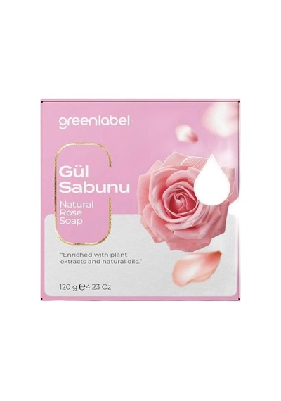 Greenlabel Doğal Gül Sabunu 120 G