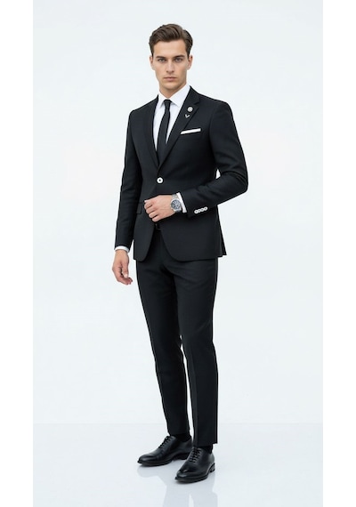 Plus Scorpion Çift Yırtmaçlı Likrasız Dokulu Kumaş Slim Fit Erkek Blazer Ceket Modern Ve Dayanıklı Mat Siyah Plus Scorpion Çift Yırtmaçlı Likrasız Dokulu Kumaş Slim Fit Erkek Blazer Ceket Modern Ve Dayanıklı Mat Siyah