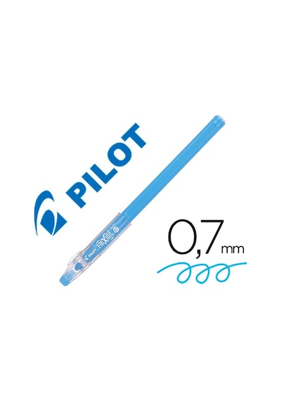 Pilot Frixion Ball Stick Roller Silinebilir Jel Kalem 0.7 mm Turkuaz F16-LB