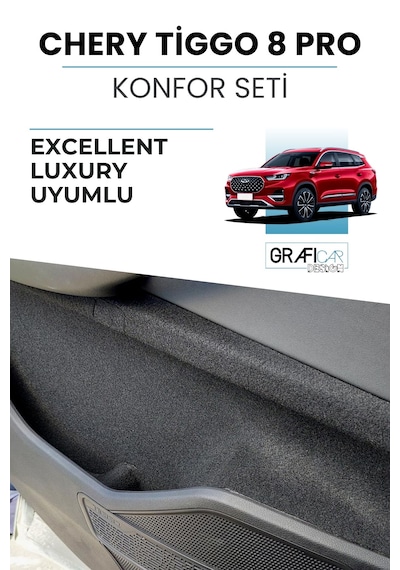 Chery Tiggo 8 Pro Konfor Seti - Excellent / Luxury Uyumlu