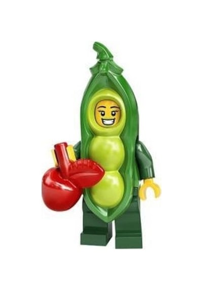 LEGO Minifigures 71027 Series 20: 3.Pea Pod Costume Girl