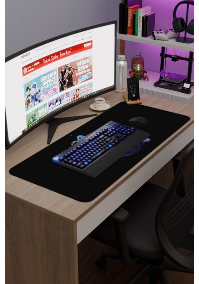 Astronot V2 90x40 Xxl Gaming Kauçuk Kaymaz Taban Mouse Pad Fare Altlığı