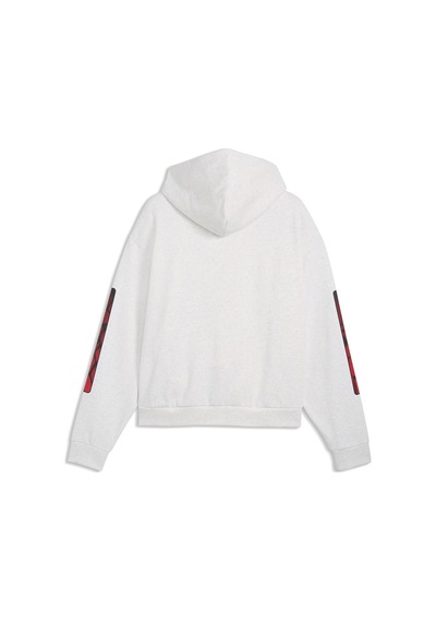 Puma Sport Street Boxy Graphic Erkek Beyaz Günlük Stil Sweatshirt 69432205
