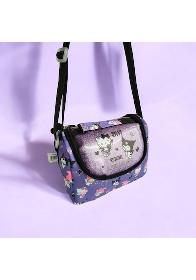 Orjinal Lisanslı Hello Kitty Friends Kuromi Termal Beslenme Çantası Mor 3261 Mor