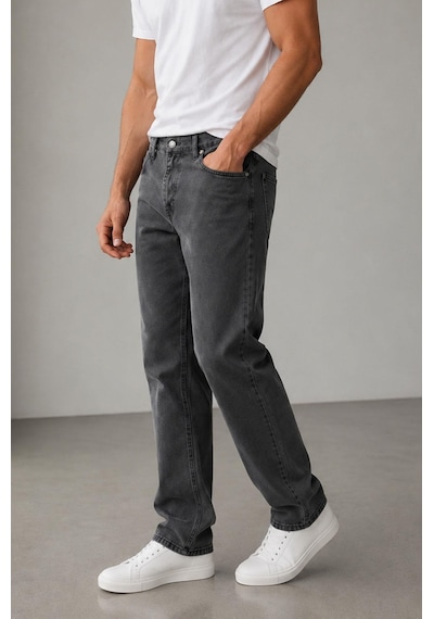 Classics Men Big Rodoc Regular Fit Likralı Erkek Jean Pantolon 7562 Füme Classics Men Big Rodoc Regular Fit Likralı Erkek Jean Pantolon 7562 Füme