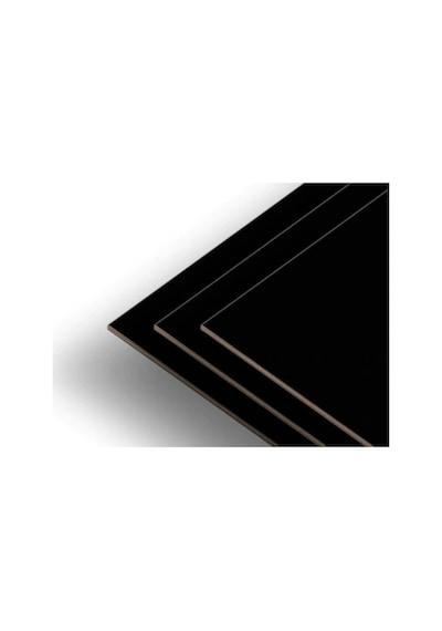 Ecs 3-4-5-8-18 Mm Mdf Parlak Siyah - Laminat Kaplı Özel Ölçü