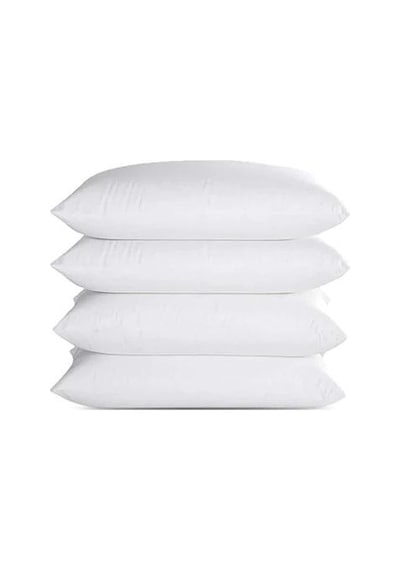 4 Adet Yastık 50 x 70 1000 G-1KG Antialerjik Boncuk Silikon Yastık