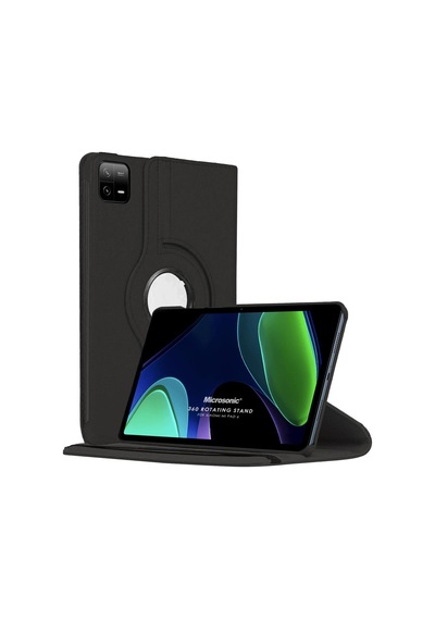 Microsonic Xiaomi Uyumlu Pad 6 Kılıf 360 Rotating Stand Deri