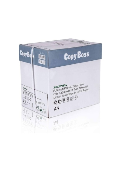 Mopak Copy Boss A4 80 Gr/m² Fotokopi Kağıdı 500 Sayfa 5'li Paket / Koli