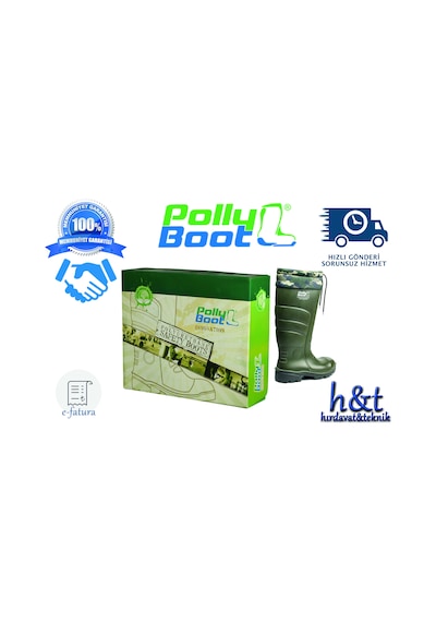 Polly Boot Galaxy Vega O4 Boğazlı Çelik Burunsuz İş Çizmesi