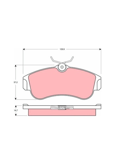 Nissan Primera Almera Ön Fren Balatası 1990-2007