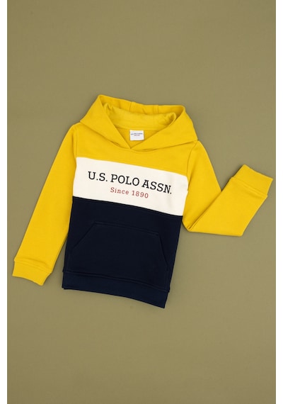 U.s. Polo Assn. Erkek Çocuk Koyu Sarı Sweatshirt 50313969-vr094 Koyu Sarı