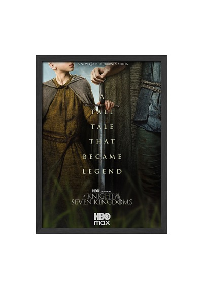 A Knight Of The Seven Kingdoms Ahşap Çerçeveli Poster, Dekoratif Film Duvar Tablosu