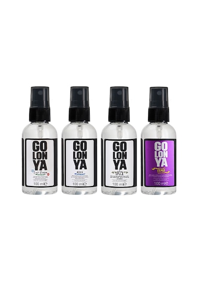 Golonya Aqua + Fresh Blossom + Remix + Spice Sprey Kolonya 4 x 100 ML