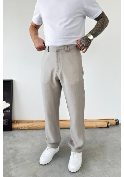 Taş Modal Kumaş Baggy Pantolon