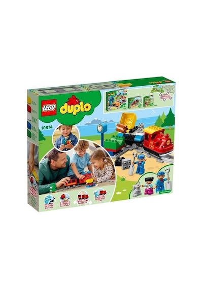 LEGO® DUPLO® Buharlı Tren 10874 2+ Eğitici Oyuncak Yapım Seti - 59 Parça