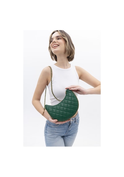 Luvishoes 1081 Yeşil Kadın Çapraz Çanta Yeşil