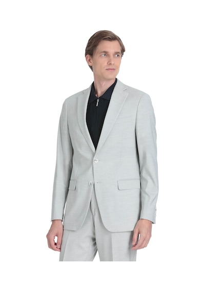 Hatemoğlu Gri Comfort Fit Mono Yaka Klasik Takım Elbise 34908 Gri Hatemoğlu Gri Comfort Fit Mono Yaka Klasik Takım Elbise 34908 Gri