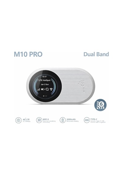 Data Force M10-pro 4g Lte Sım Kartlı Taşınabilir Wifi Modem Type-c Şarjlı