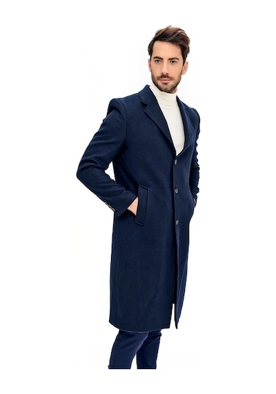 Plt8363 Dewberry Erkek Palto-lacivert Lacivert
