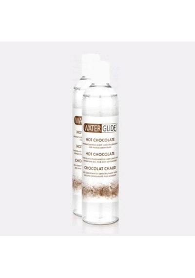 Water Glide Waterglide Hot Chocolate Lubricant Gel 400ml Çikolata Aromalı Jel 2 Adet