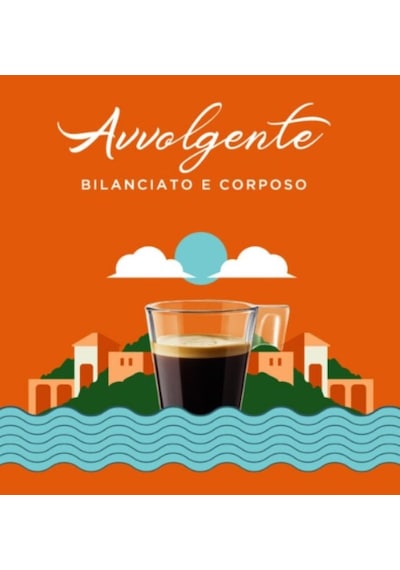 Caffe Mauro Avvolgente Nespresso Kapsül Kahve 20 Kapsul Kapsül Kahve