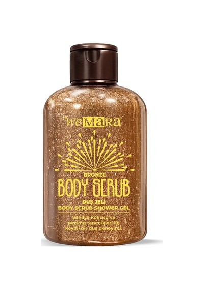 Wemara Body Scrub Duş Jeli Bronz 500 Ml - 6 Adet Tarı Diğer