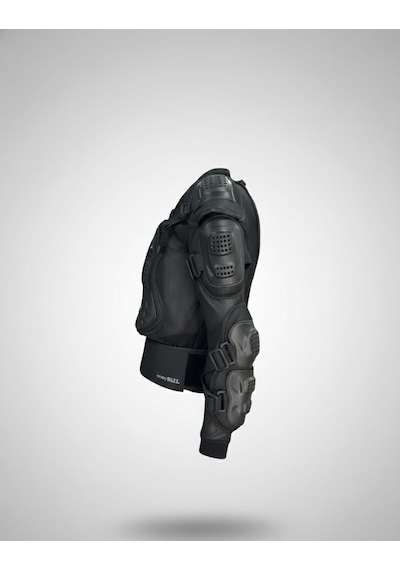 Motokit Crayzbull Turtle Body Armor Tam Vücut Korumalı Motosiklet Body Armour + Eldiven Ve Buff Hediyeli