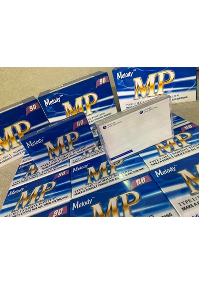 Melody Boş Kaset 90lık - Mp Ses Kayıt Kaseti - Teyp Kaseti