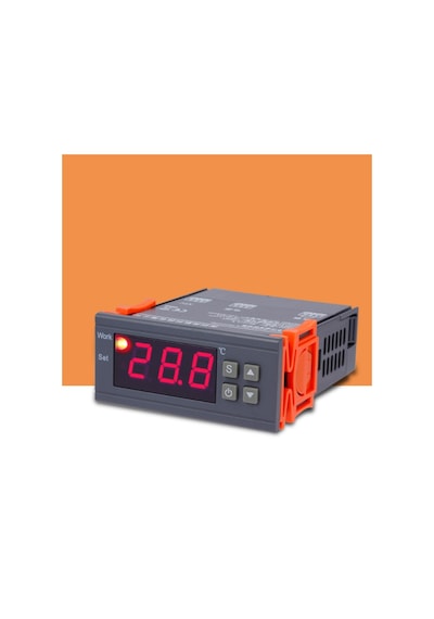10amper 220v 0.1 Derece Hassas Dijital Termostat Kuluçka Thr257