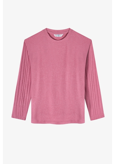 Penti Kız Çocuk Gül Kurusu Rosy Pink Pamuklu Uzun Kollu Pijama Takımı Pk34