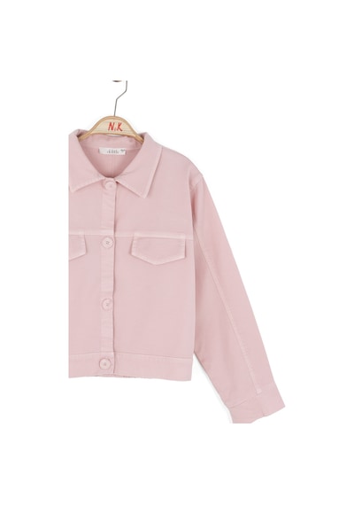 Xo Kids Kız Çocuk Ceket 8-14 Yaş 31371 Pudra
