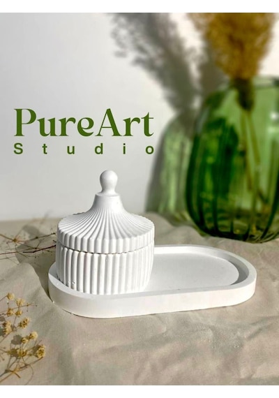 Bernami Biblo Pinterest Art 2 Li Set Sunum Tabağı Ve Dekoratif Takı Kutusu