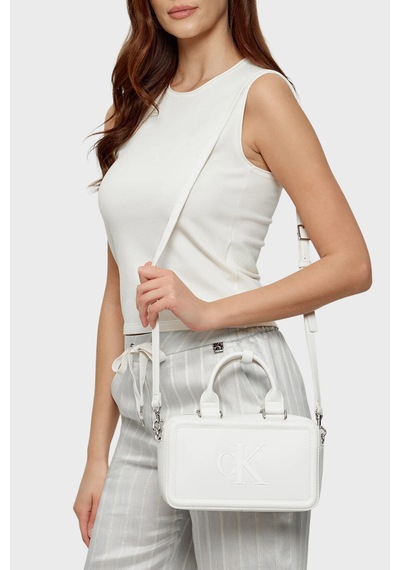 Calvin Klein Bayan Çanta Lv04f3411g 4lx Beyaz