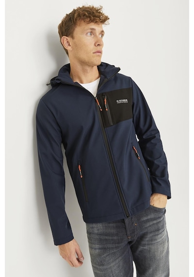 Jack & Jones Jjtaylor Softshell Jacket Lacivert12259615 001