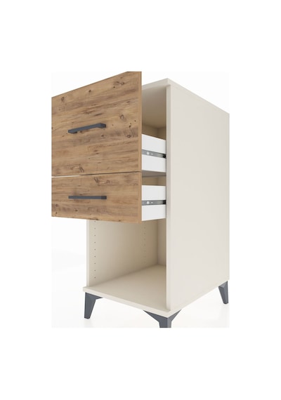 Kronos Komodin 2 Çekmeceli 44x59x96 Aytaşı-çam Aytaşı