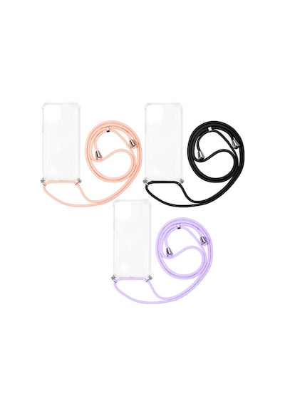 Zore İphone 12 Pro Max Uyumlu Ogaa X-rop Kılıf-renksiz