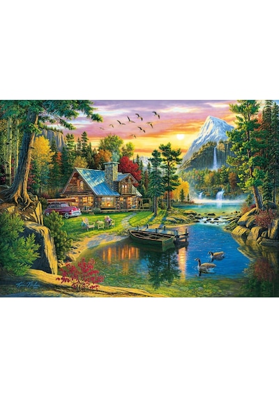 Ks Games 1000 Parça Mountain Paradise Puzzle - Kim Norlien